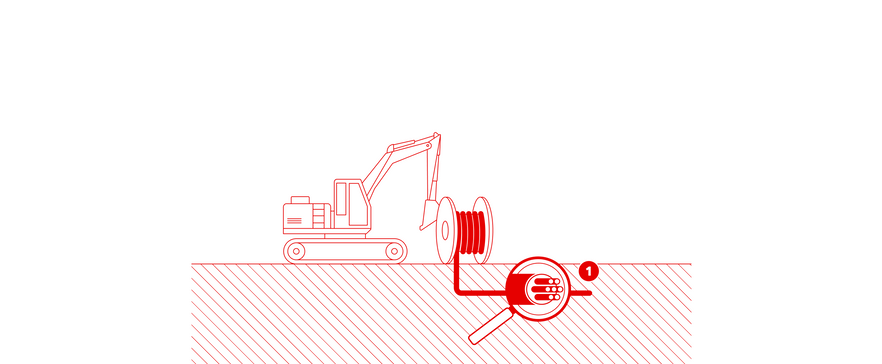 Glasfaser-Ausbau