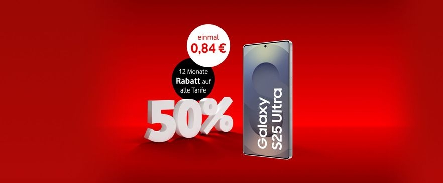 Samsung Galaxy S25 Ultra 50 % Promo